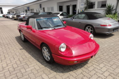 Automobile Genieser, Alfa Spider, Oldtimer, Liebhaberfahrzeug, Restauration, Bad Dürkheim, Vorderpfalz