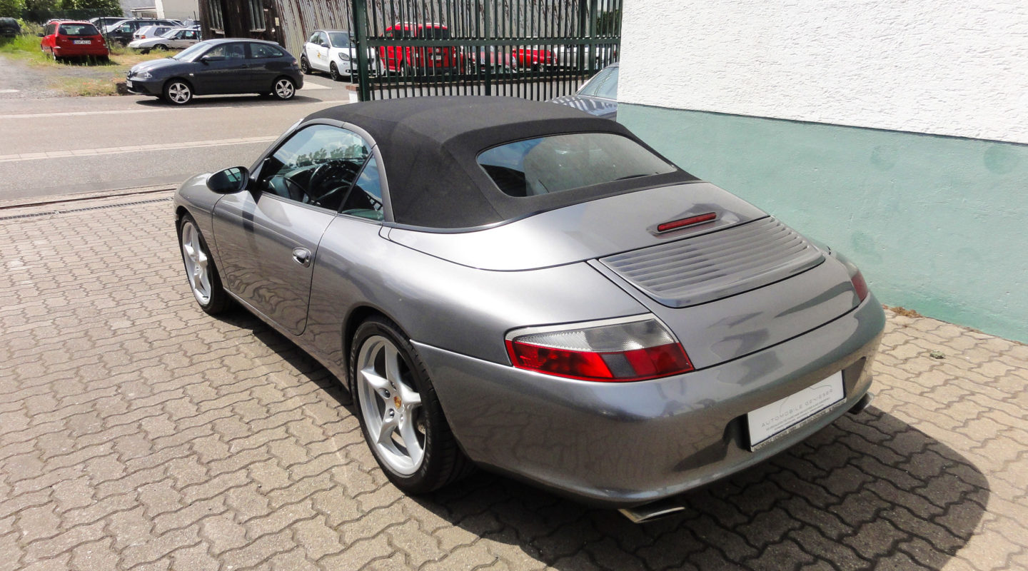 Automobile Genieser, Porsche 996 Carrera, Cabrio, Restauration, Sportwagen, Bad Dürkheim, Vorderpfalz